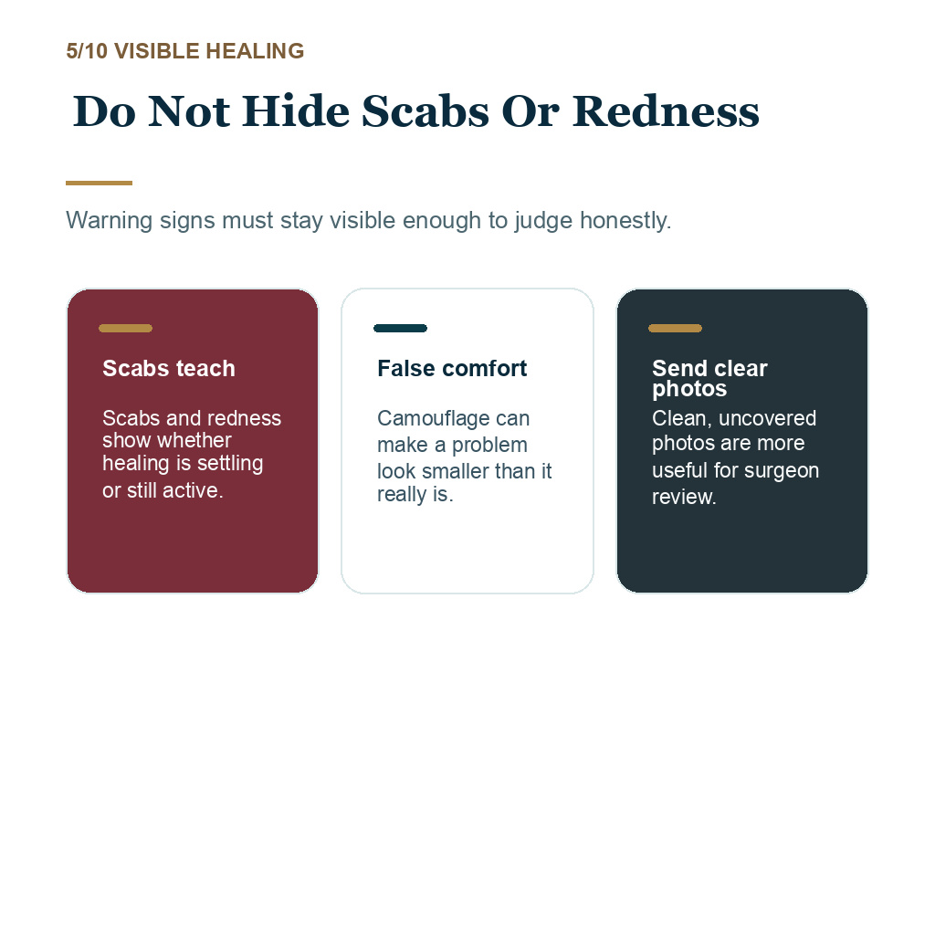 Hair fibers after hair transplant timing slide 5 about do not hide scabs or redness.