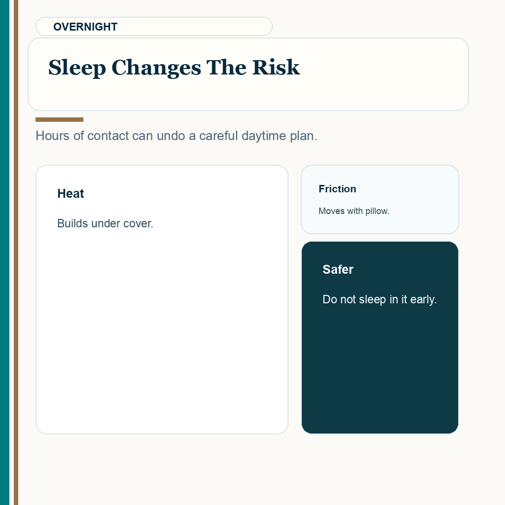 Hair system after hair transplant slide explaining sleep changes risk