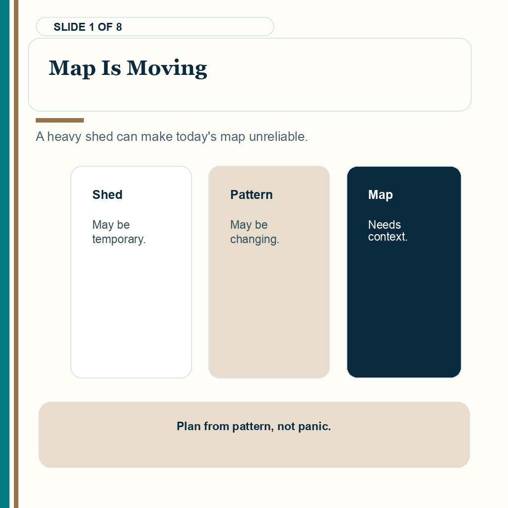 Map is moving when planning hair transplant timing during a minoxidil shed.