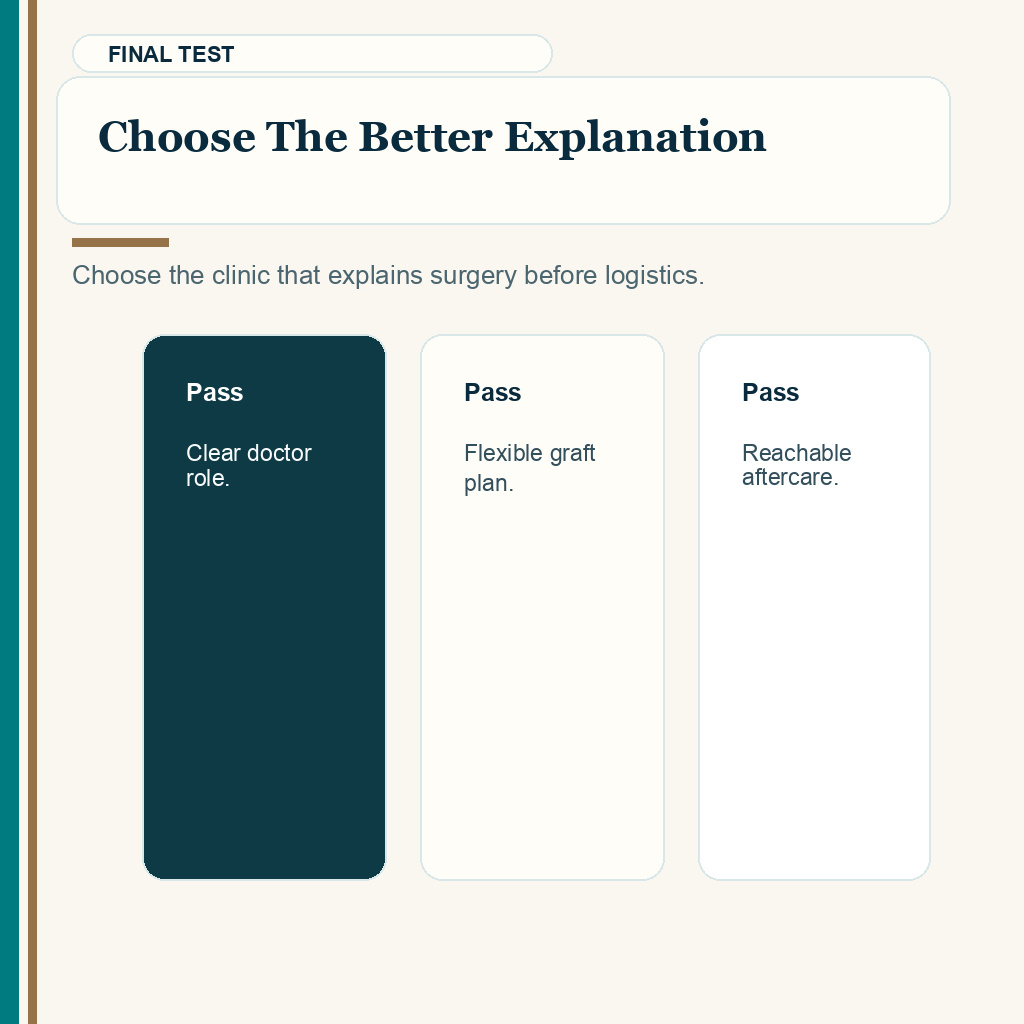 Hair transplant Turkey vs Mexico slide 10 explaining choose the better explanation