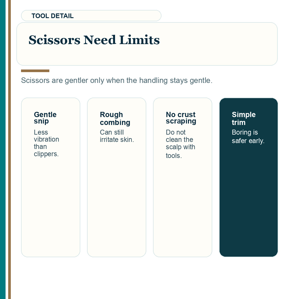 Haircut after hair transplant slide 5 about scissors need limits