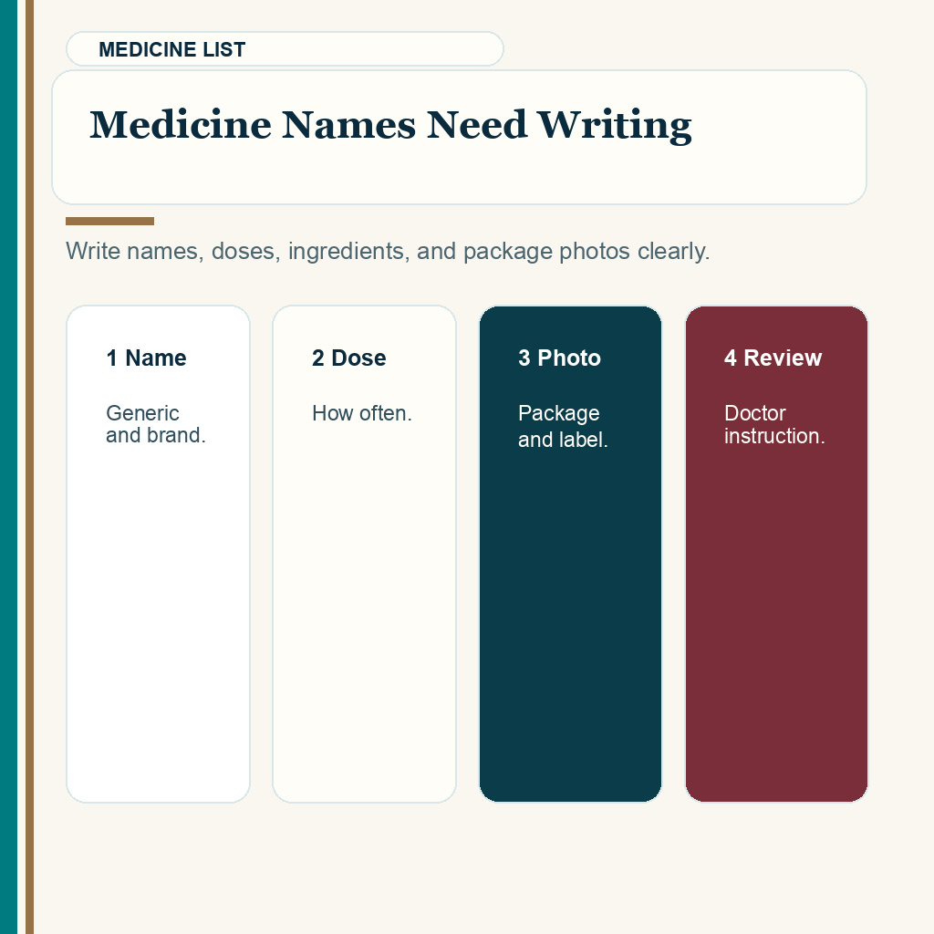 Language barriers hair transplant abroad slide 5 explaining medicine names need writing