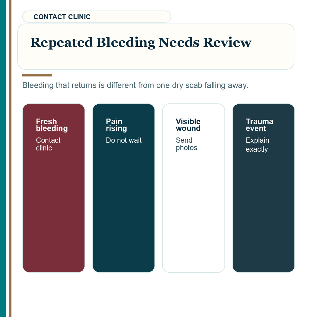 Lost grafts after hair transplant scabs carousel slide 7 of 8 about repeated bleeding needs review.