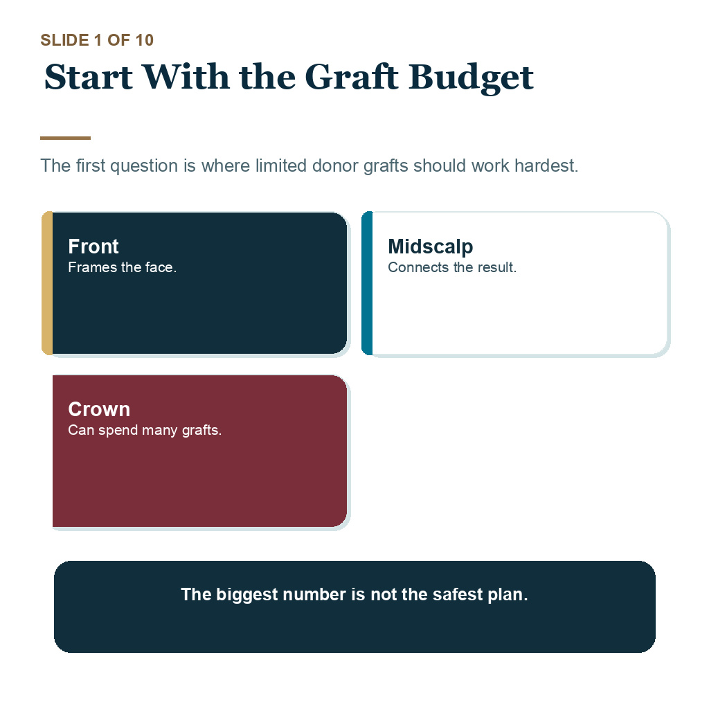 Norwood 4 or 5 graft budget carousel slide 1 about start with the graft budget.