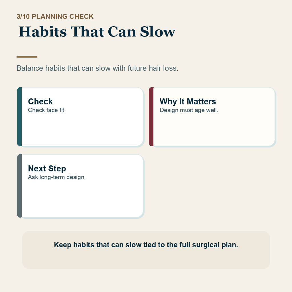 Scalp Numbness and Tingling Recovery Timeline support slide 3 about habits that can slow