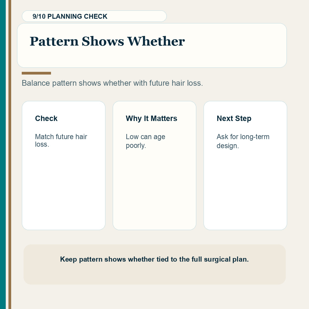 Scalp Numbness and Tingling Recovery Timeline support slide 9 about pattern shows whether