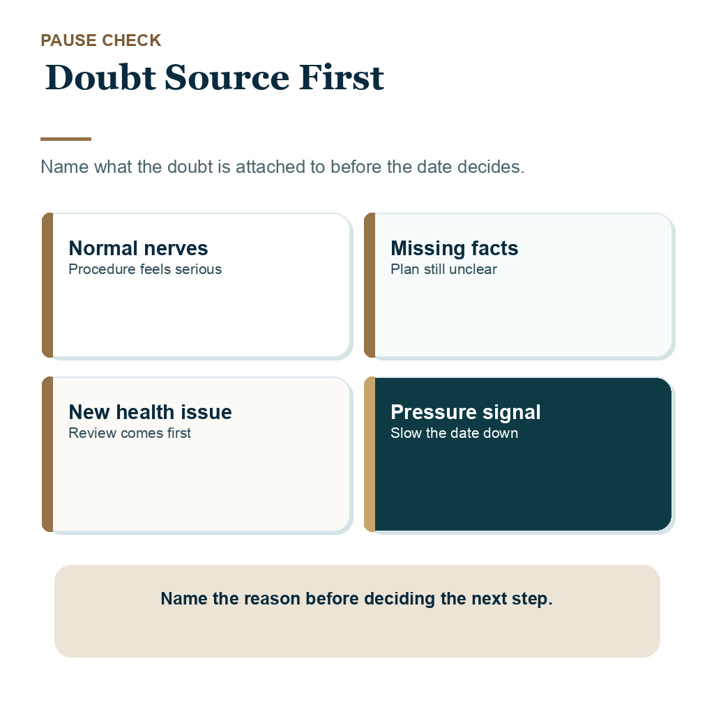Doubt source first guidance before hair transplant surgery.