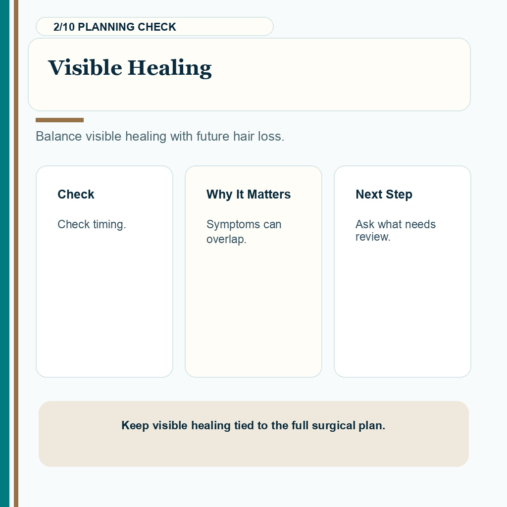 Seeing Clients Again Needs a Visibility Plan support slide 2 about visible healing
