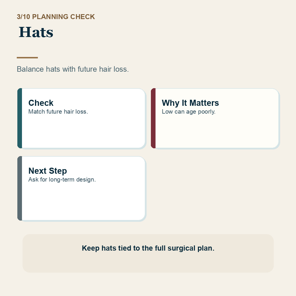 Seeing Clients Again Needs a Visibility Plan support slide 3 about hats