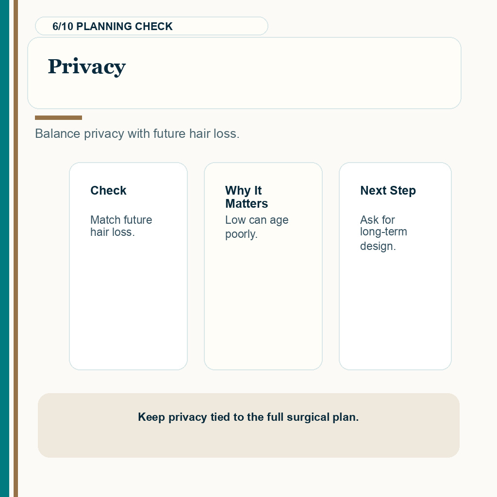 Seeing Clients Again Needs a Visibility Plan support slide 6 about privacy