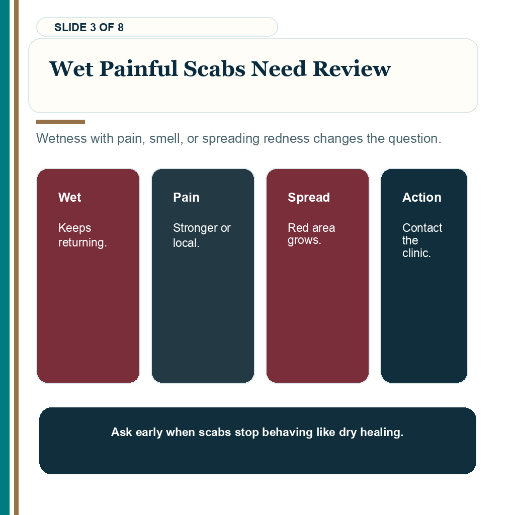 Redness scabs pimples after hair transplant carousel slide 3 about wet painful scabs need review.