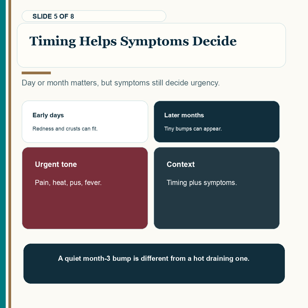 Redness scabs pimples after hair transplant carousel slide 5 about timing helps symptoms decide.