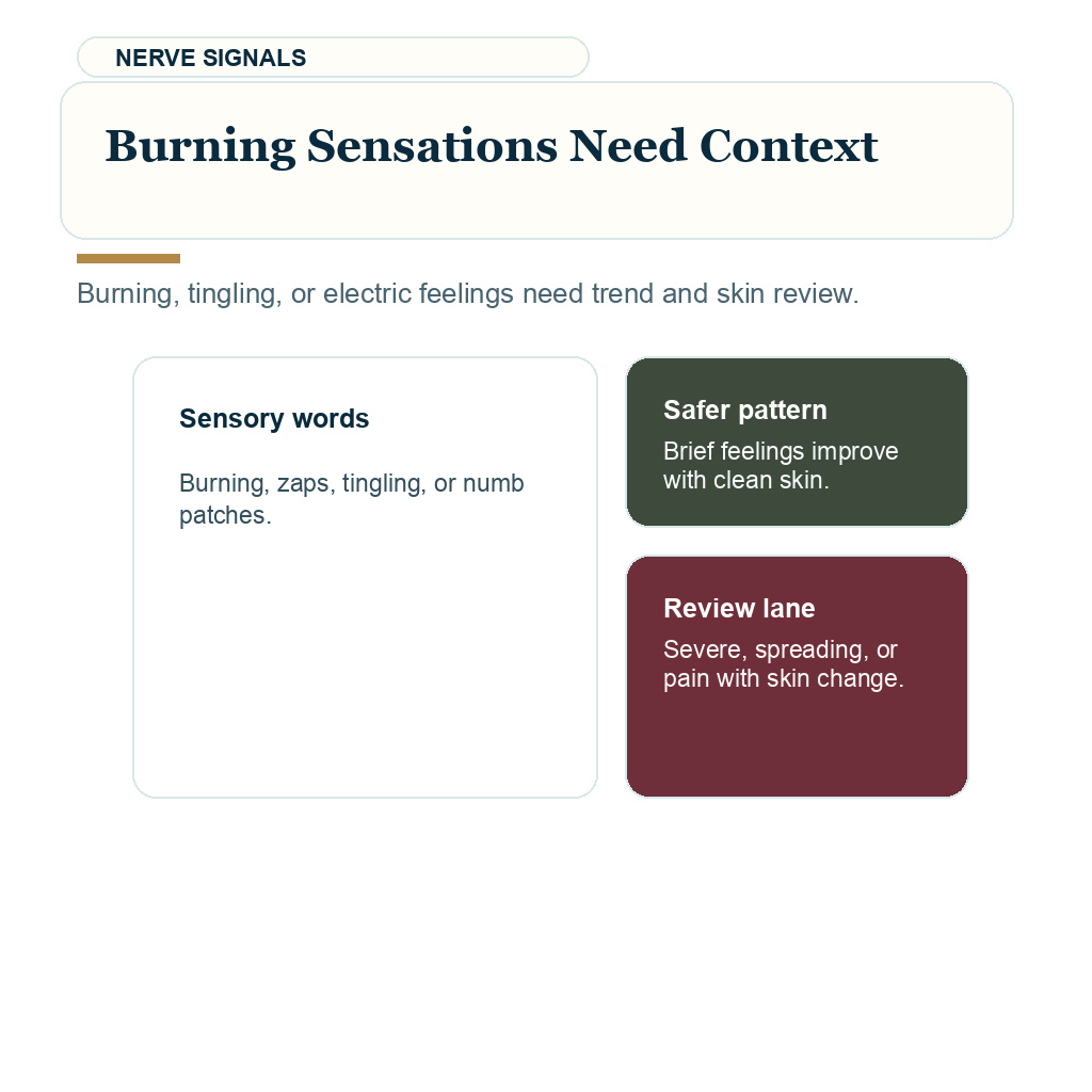 Severe donor area pain after hair transplant support visual about burning sensations need context