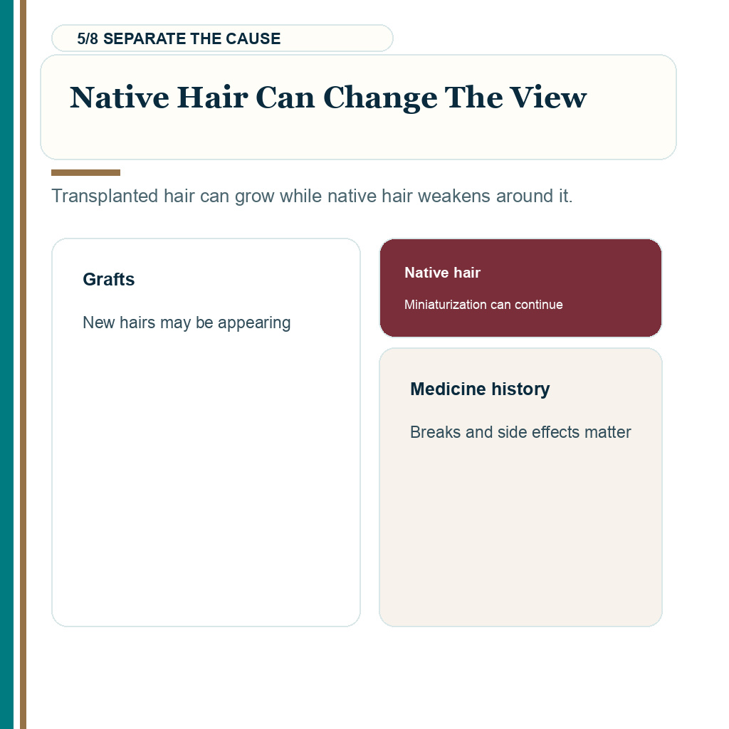 Six month density evidence review, native hair can change the view.