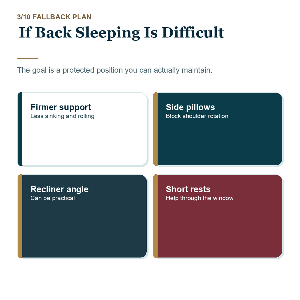 Sleep after hair transplant recovery carousel slide 3 of 10 about if back sleeping is difficult.