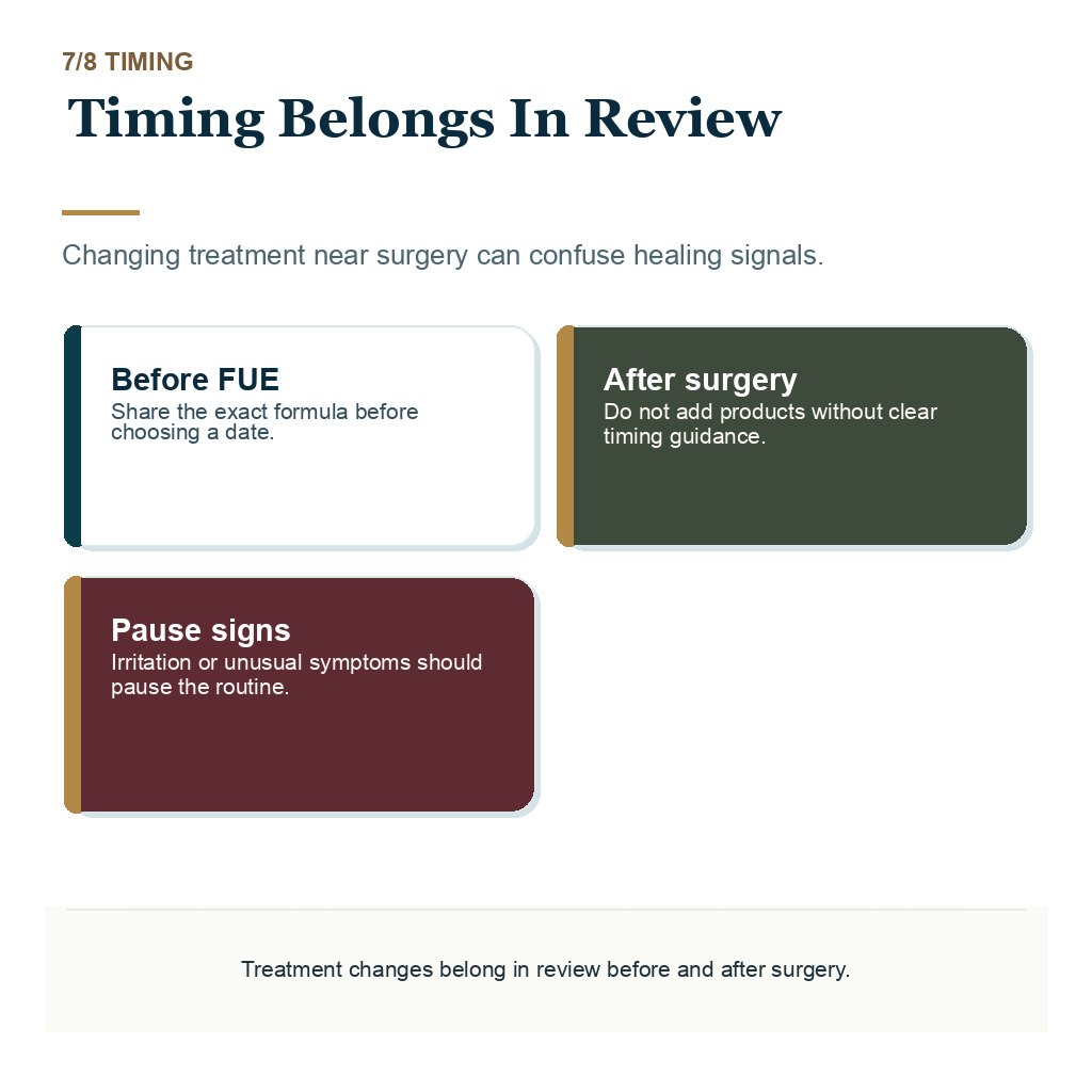 TH07 Hair Loss carousel slide 7 with patient guidance