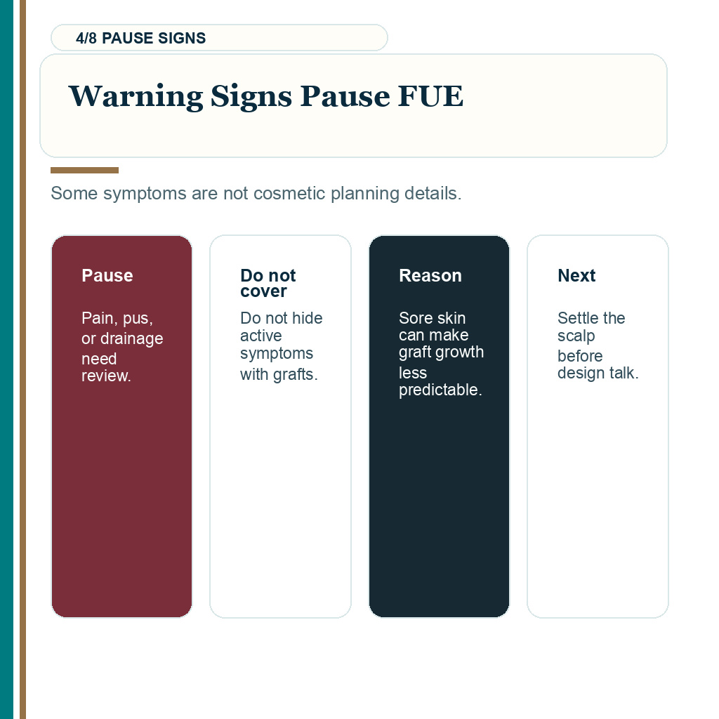 Tinea capitis hair transplant planning carousel slide 4 of 8 about warning signs pause fue.