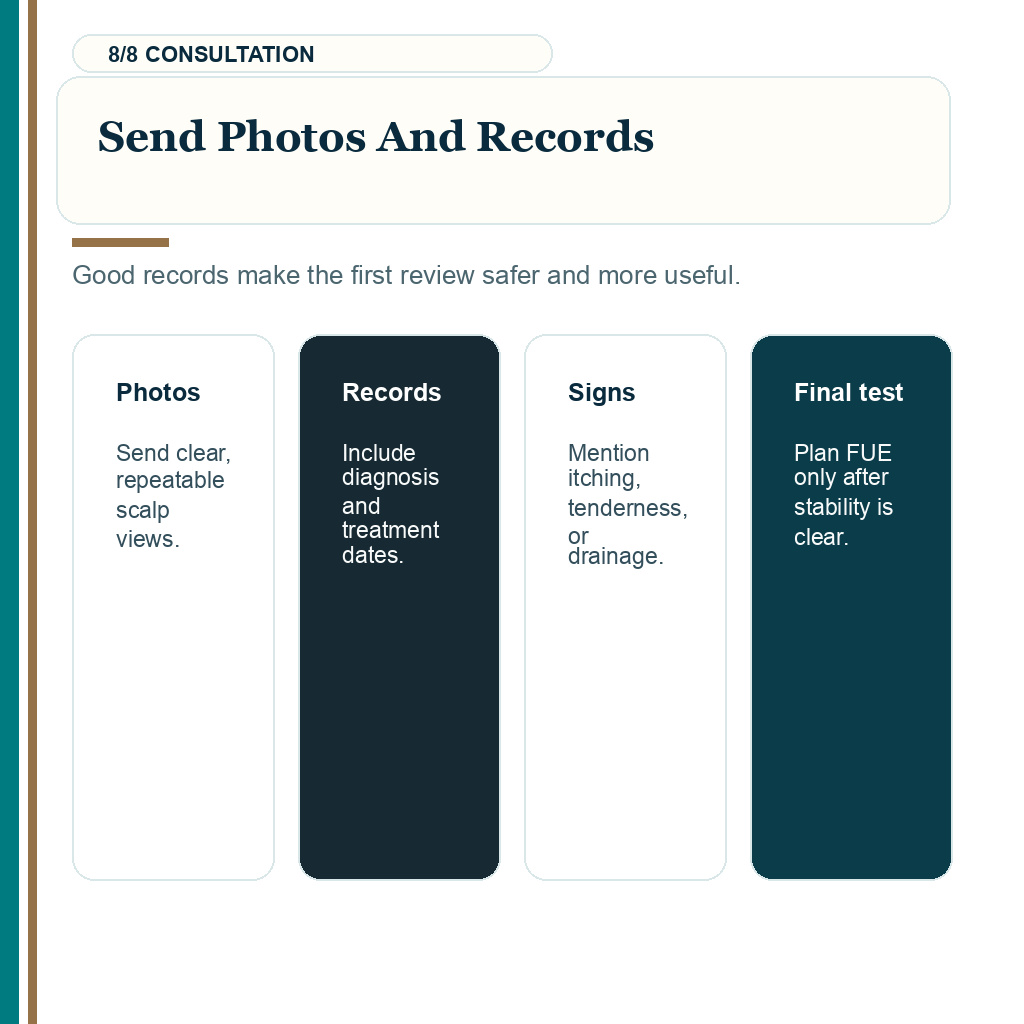 Tinea capitis hair transplant planning carousel slide 8 of 8 about send photos and records.