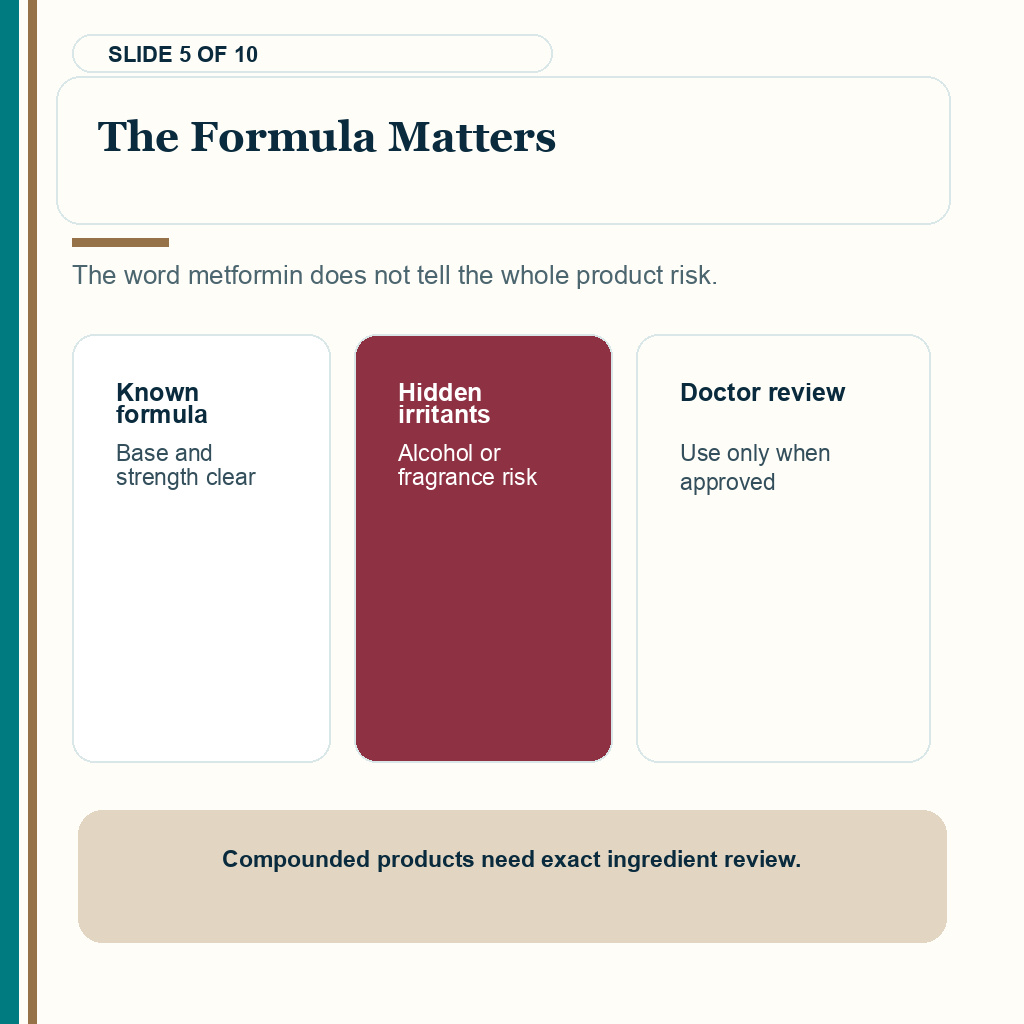 The whole topical formula matters on healing FUE donor skin.