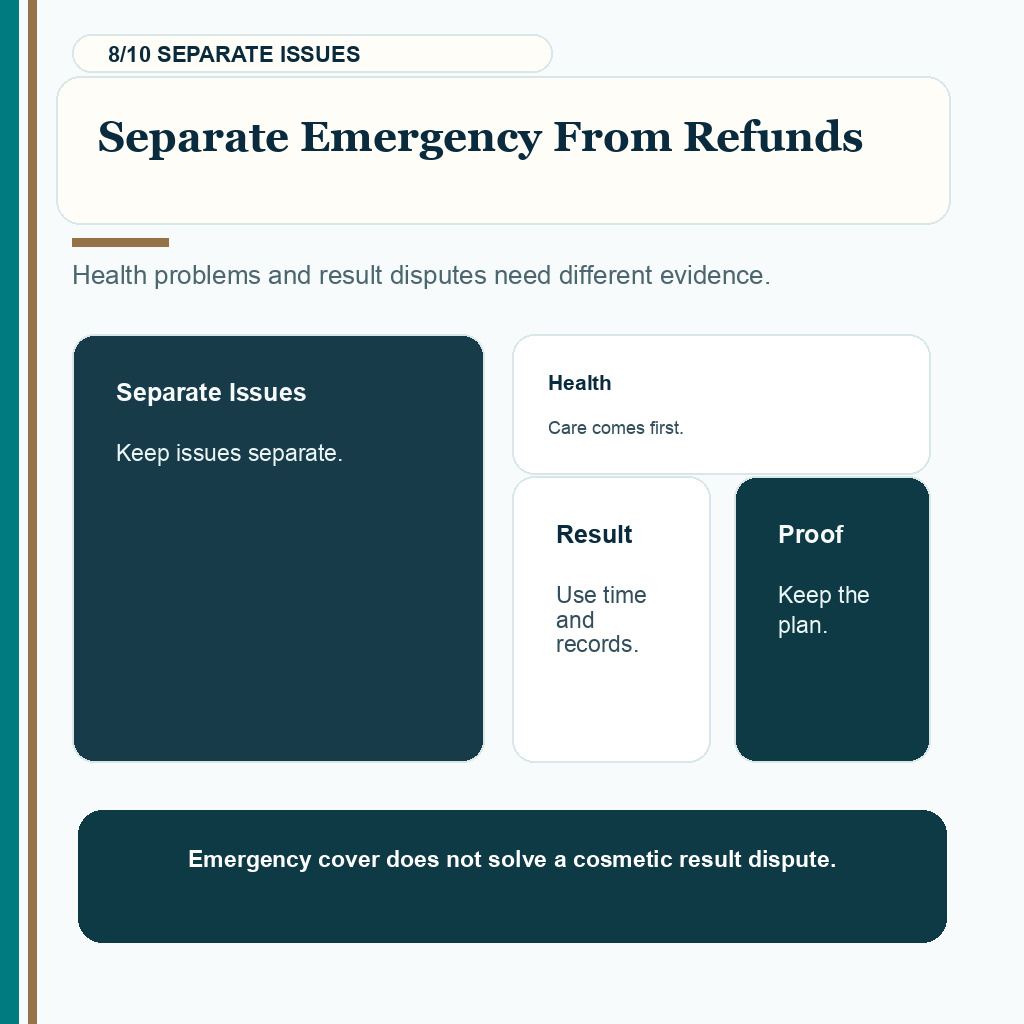 Travel insurance hair transplant abroad carousel slide 8 about refund is different