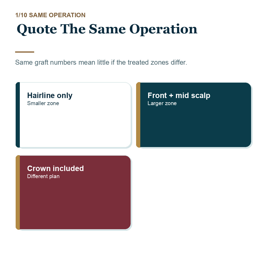 Graft number comparison carousel slide 1 of 10 about quote the same operation.