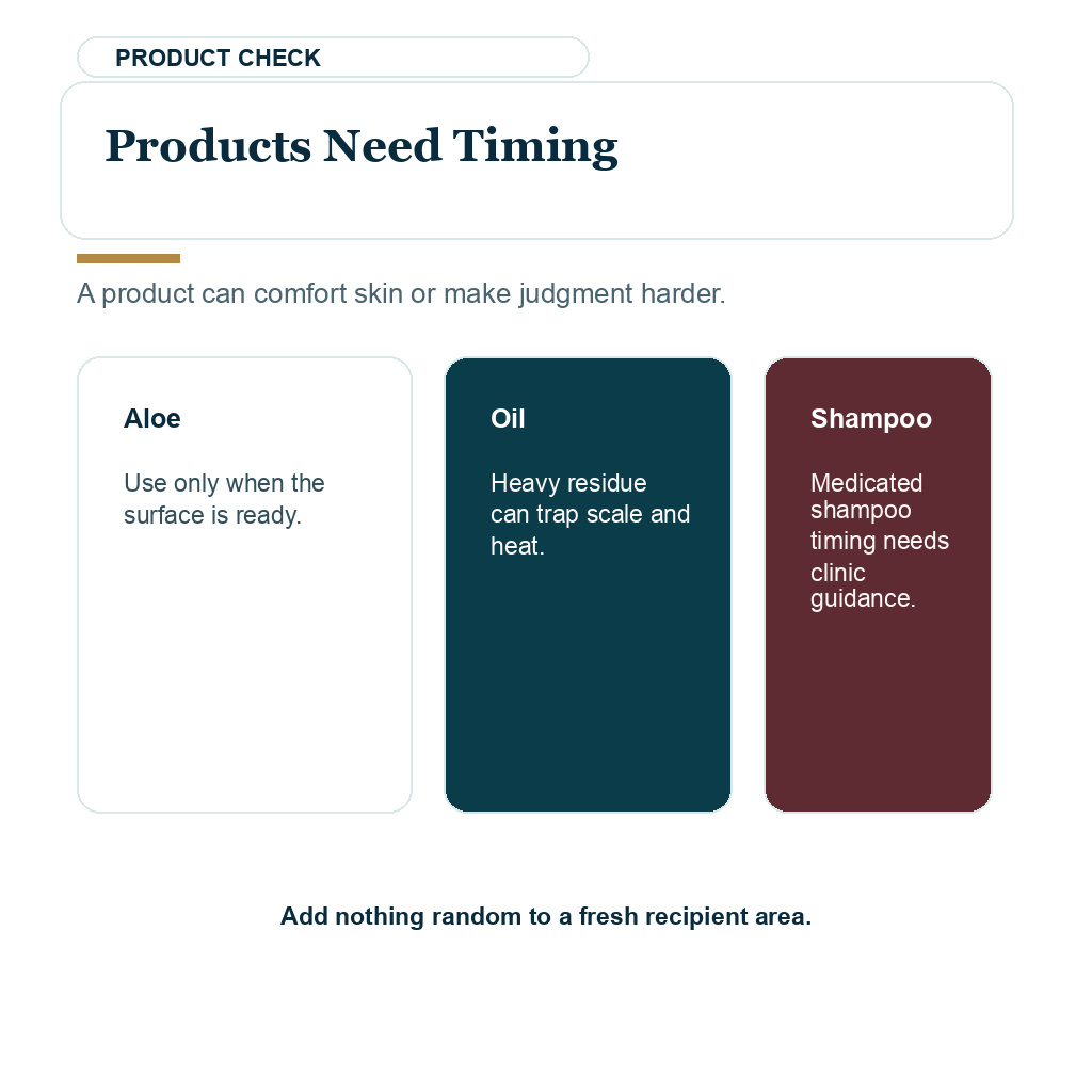Dry scalp after hair transplant carousel image about products Need Timing