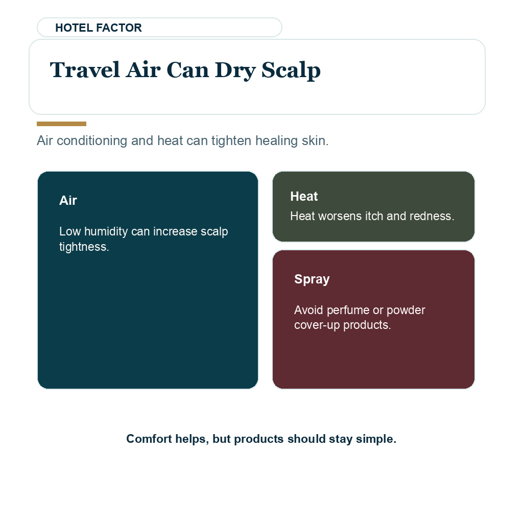 Dry scalp after hair transplant carousel image about travel Air Can Dry Scalp