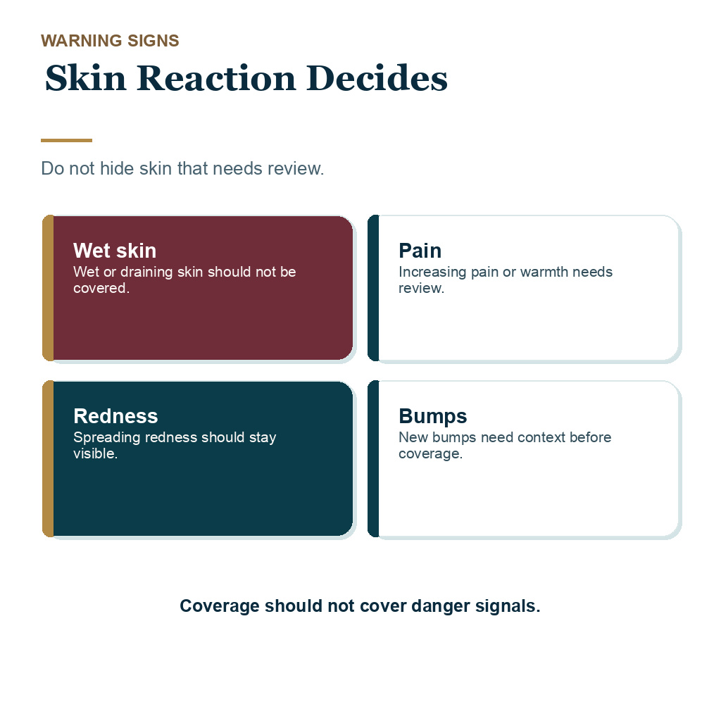 Skin reaction should guide makeup timing after hair transplant recovery.