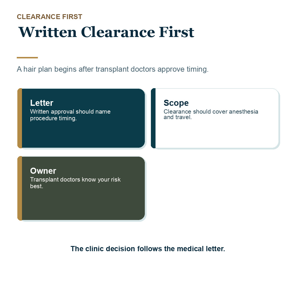Organ transplant hair transplant carousel image about written clearance first