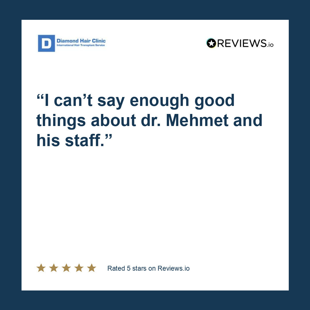 I can’t say enough good things about dr. Mehmet and his staff.