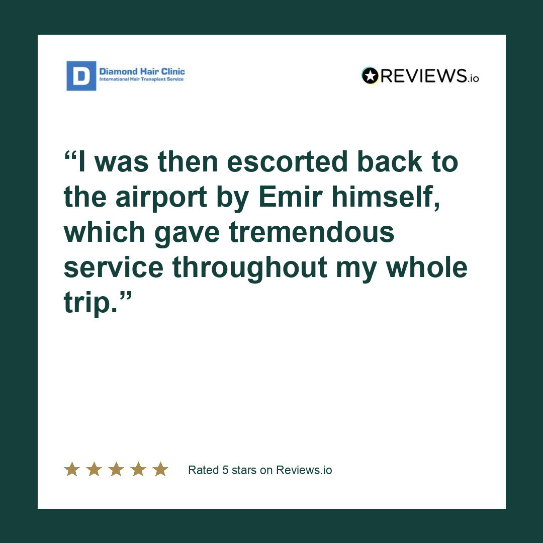 I was then escorted back to the airport by Emir himself, which gave tremendous service throughout my whole trip.