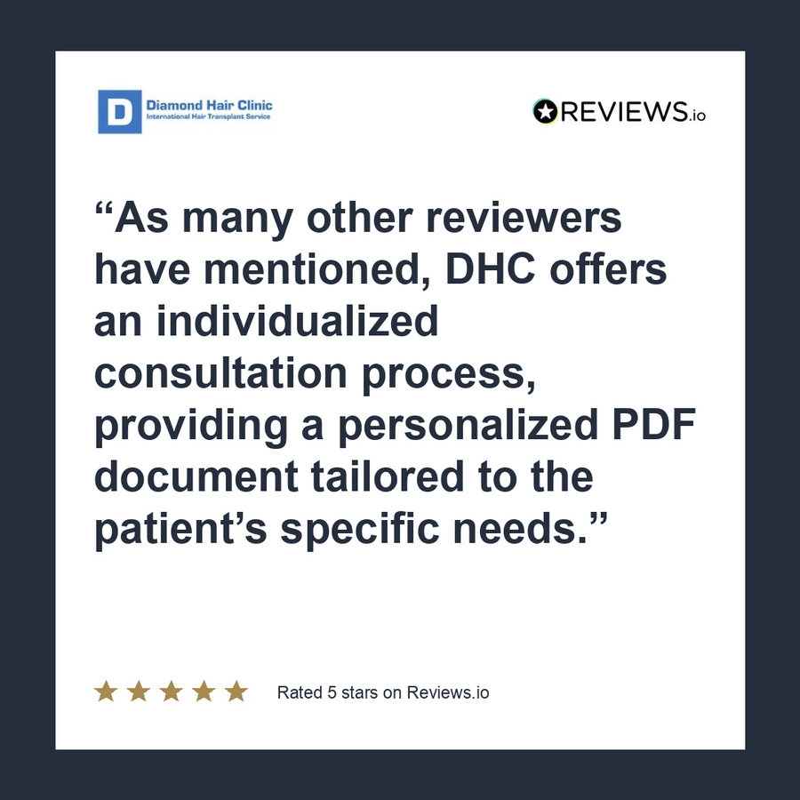 As many other reviewers have mentioned, DHC offers an individualized consultation process, providing a personalized PDF document tailored to the patient’s specific needs.