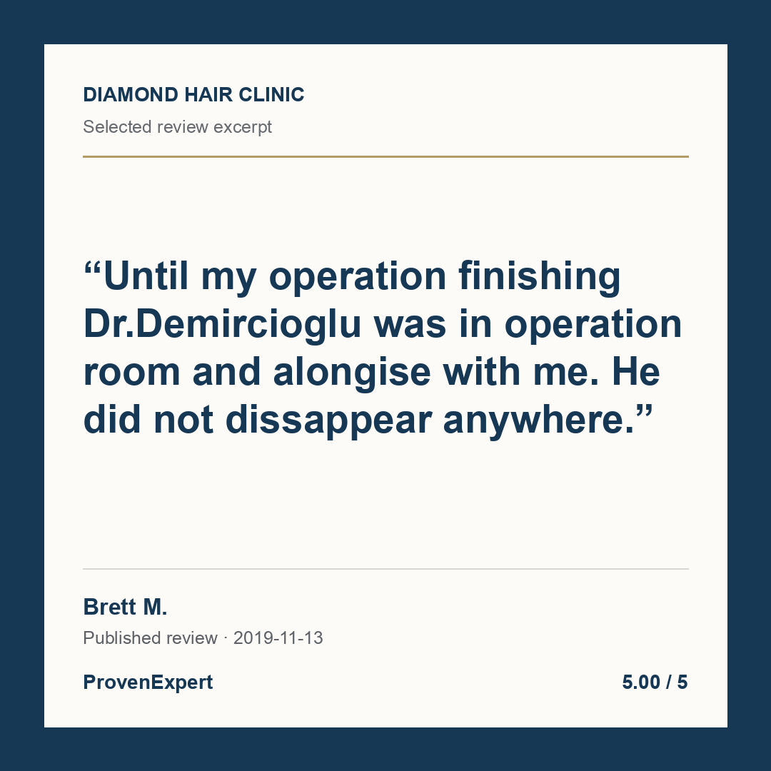 Until my operation finishing Dr.Demircioglu was in operation room and alongise with me. He did not dissappear anywhere.
