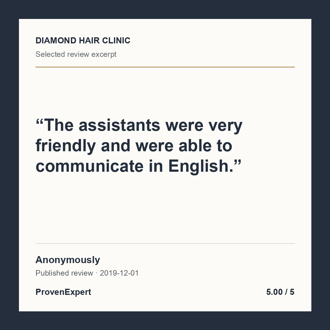The assistants were very friendly and were able to communicate in English.