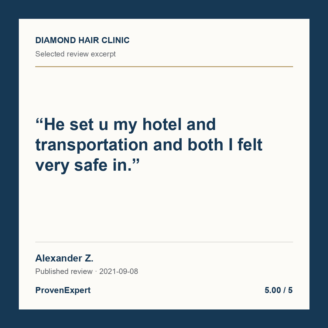 He set u my hotel and transportation and both I felt very safe in.