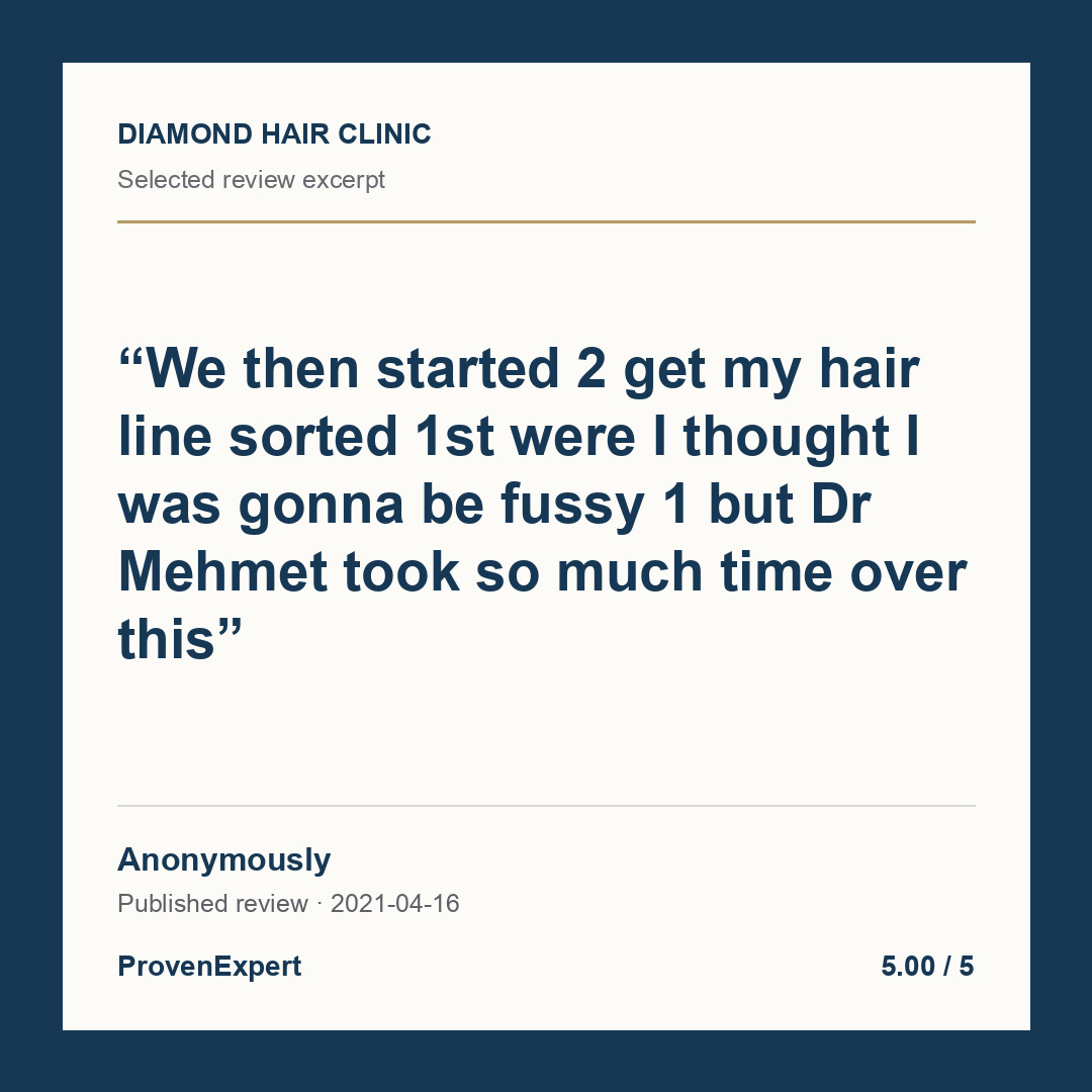 We then started 2 get my hair line sorted 1st were I thought I was gonna be fussy 1 but Dr Mehmet took so much time over this