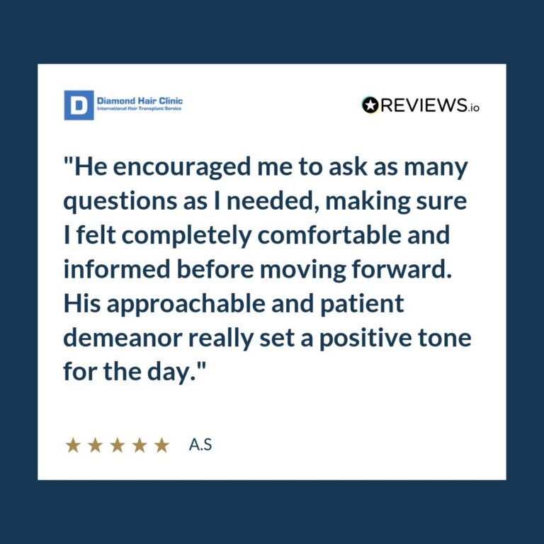 Patient review: He encouraged me to ask as many questions as I needed, making sure I felt completely comfortable and informed before moving forward. His approachable and patient demeanor really set a positive tone for the day.