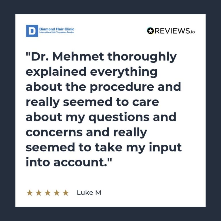 Patient review: Dr. Mehmet thoroughly explained everything about the procedure and really seemed to care about my questions and concerns and really seemed to take my input into account.