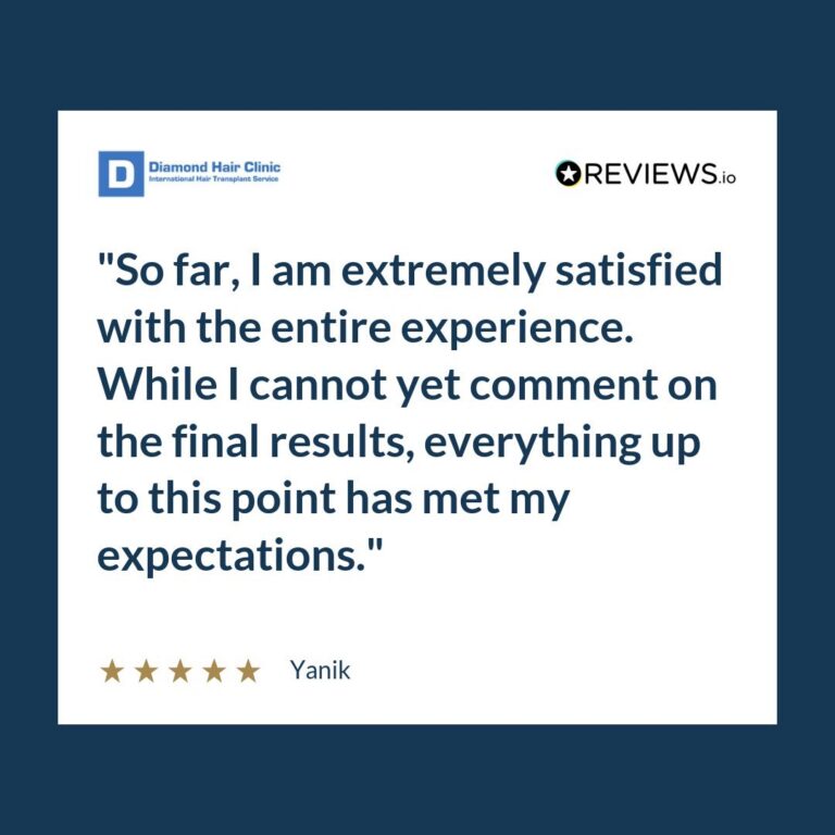 Patient review: So far, I am extremely satisfied with the entire experience. While I cannot yet comment on the final results, everything up to this point has met my expectations.