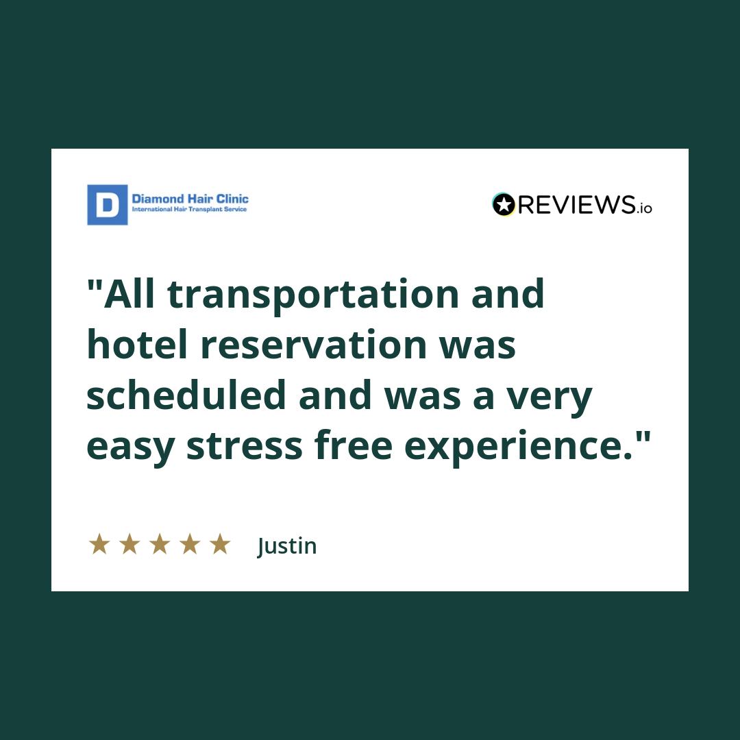 All transportation and hotel reservation was scheduled and was a very easy stress free experience.