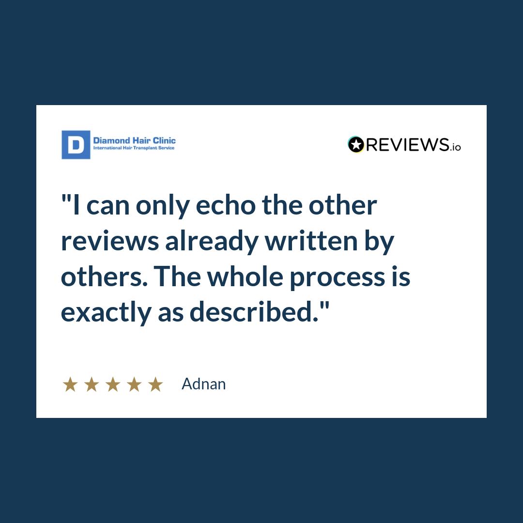 I can only echo the other reviews already written by others.
The whole process is exactly as described.